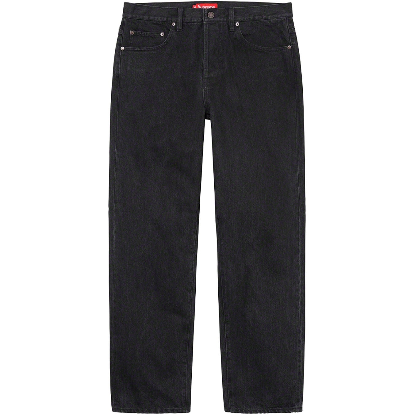 Stone Washed Black Slim Jean view 2